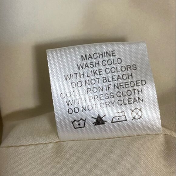 Tyler Boe Linen Aztec BoHo Tunic Top Shirt Brown Tan size Small - Picture 11 of 11